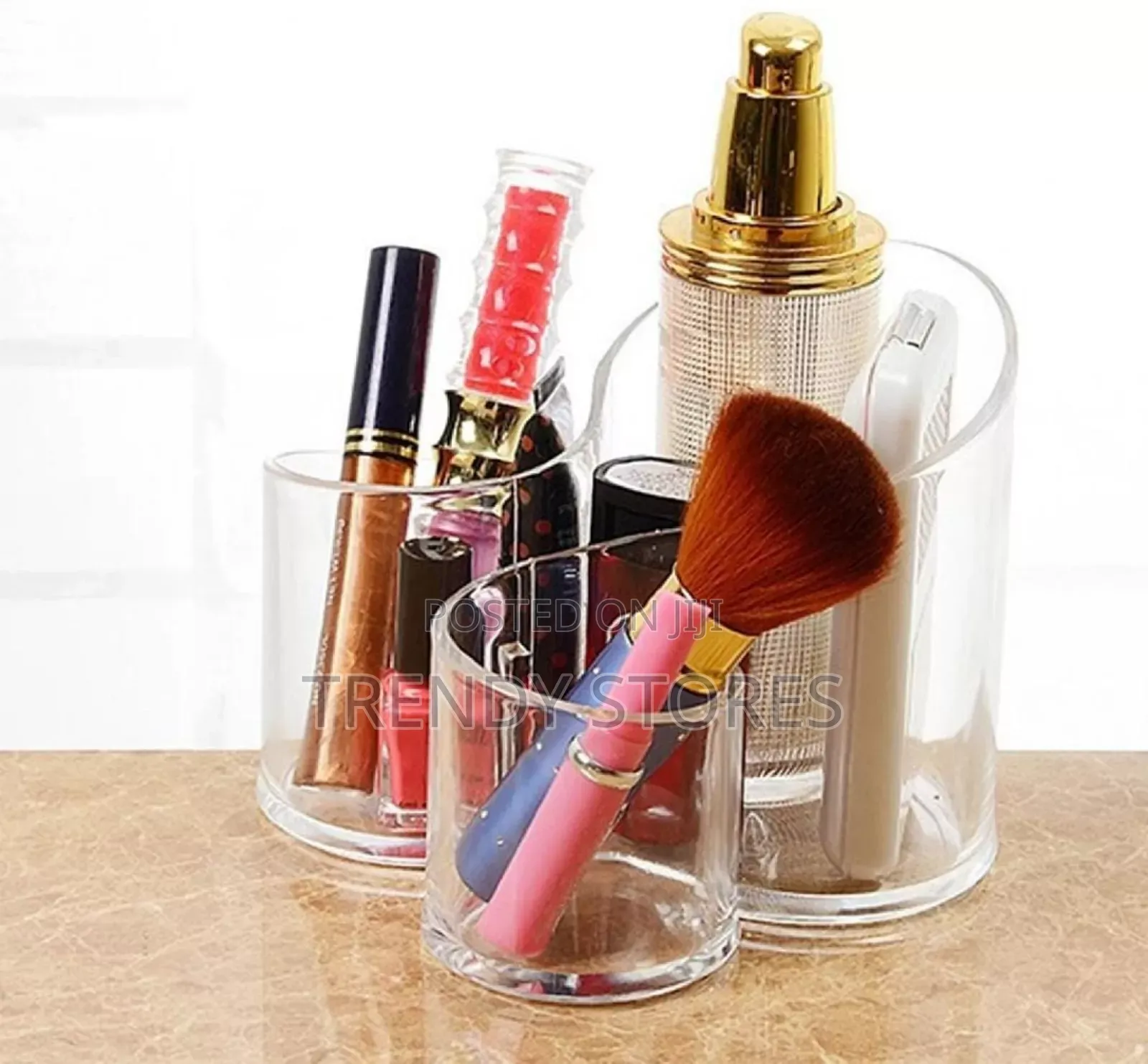 3 Compartment Makeup Organizer