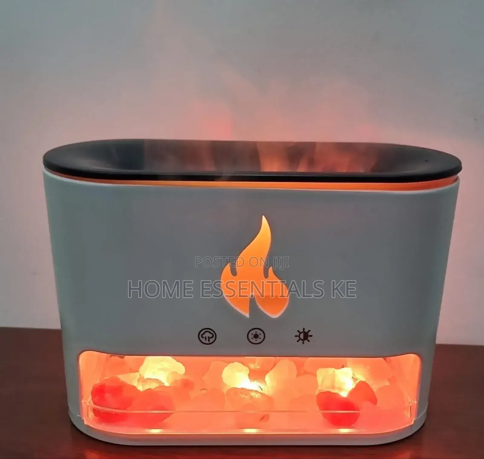 Salt Stone Fire Place Aroma Diffuser Humidifier 250mls
