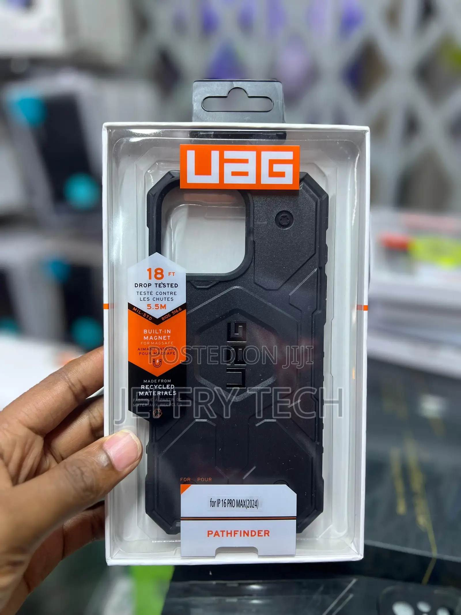 Urban Armor Gear Tpu+Pc iPhone 16 Pro Max Uag Case, Pathfind