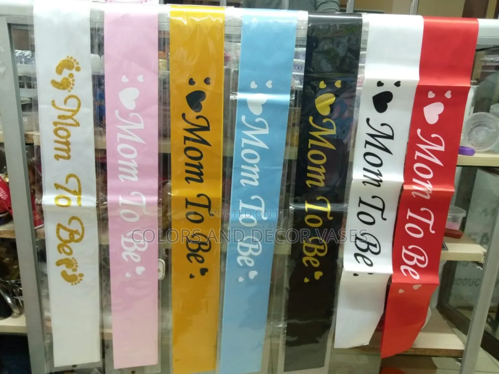 Mom to Be Sashes