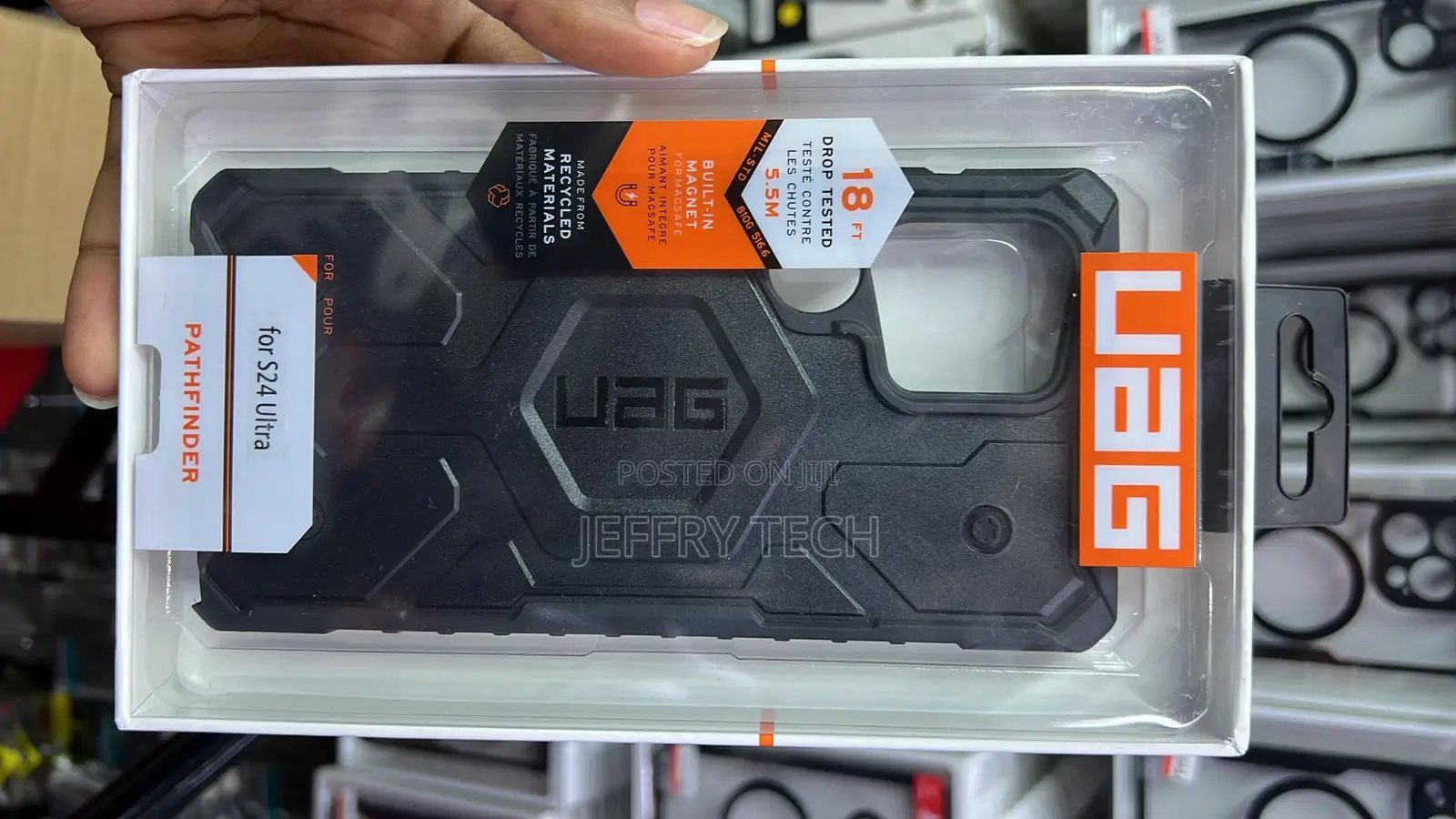 UAG Case for Samsung Galaxy S22 Ultra - Black