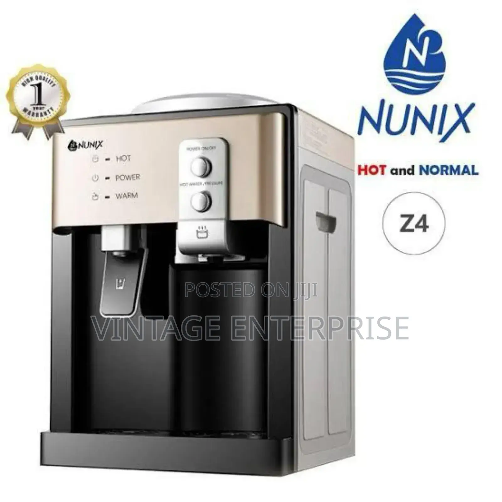 Table Top Nunix Z4 Water Dispenser Hot and Normal