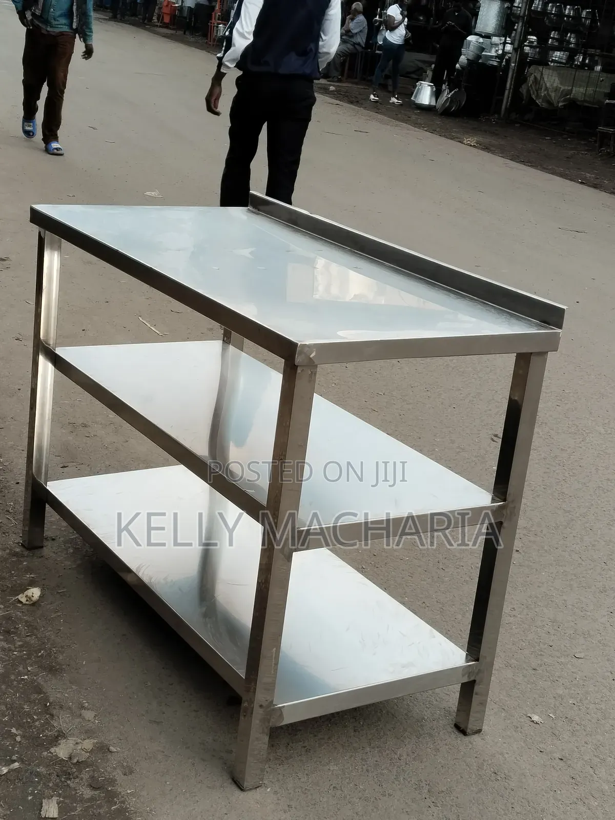 Undershelves Working Tables Stainless