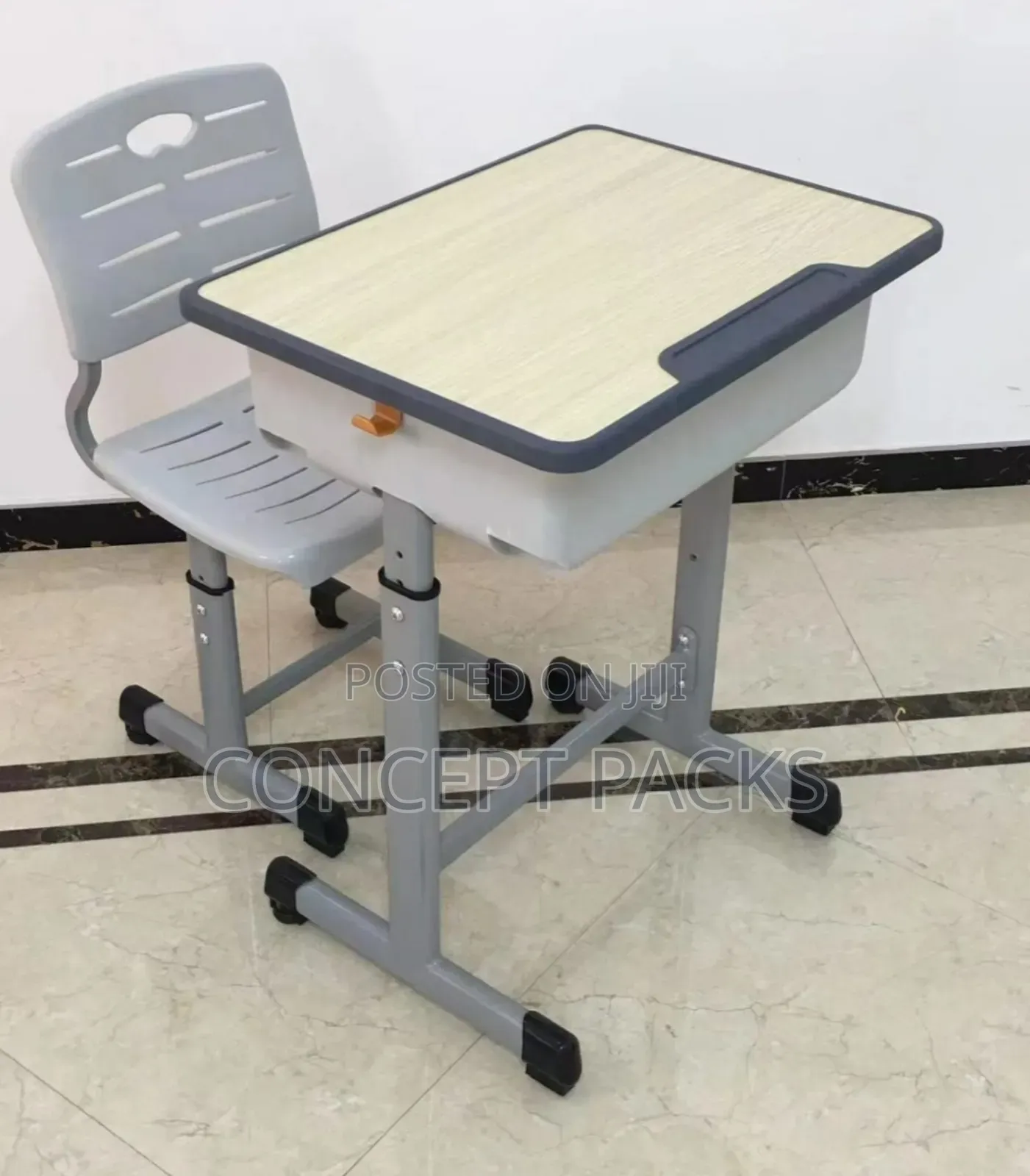 School Furniture Student Desk and Chair Single Desk