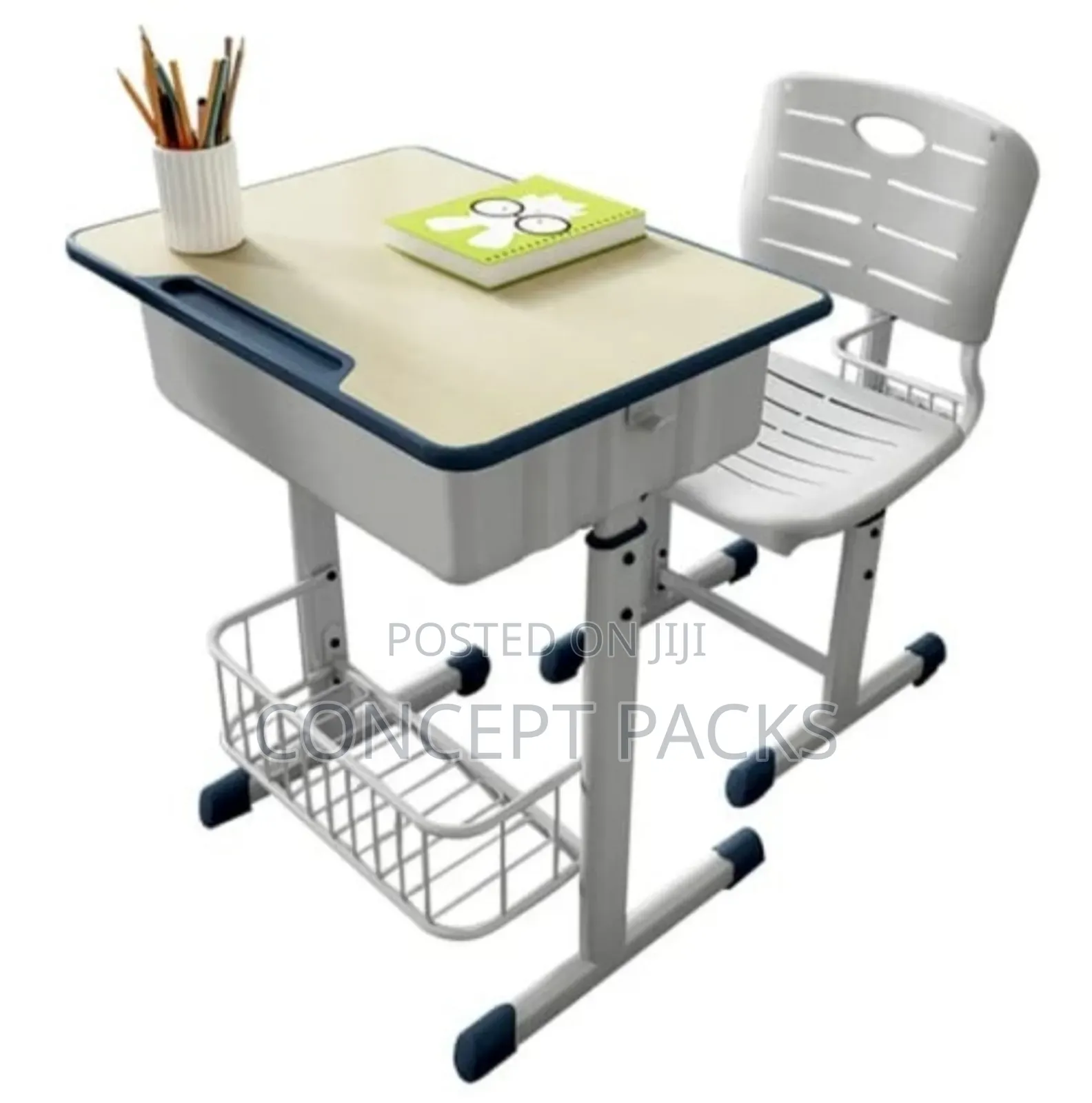 School Furniture Student Desk and Chair Single Desk