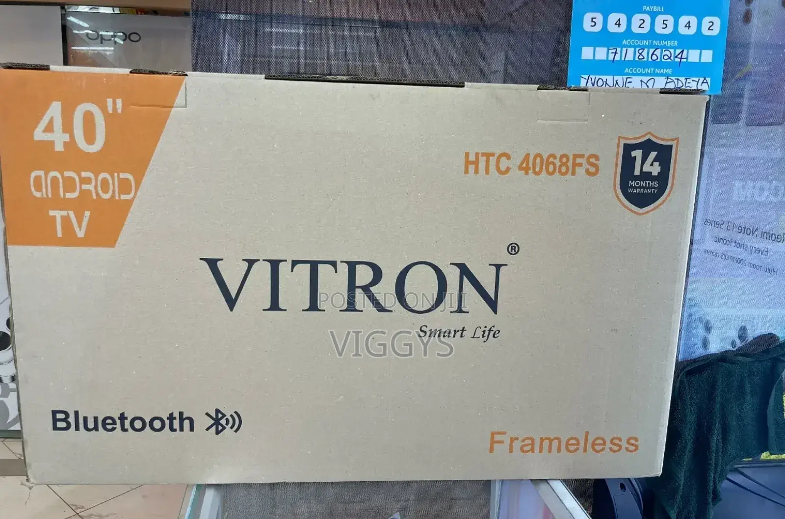 Vitron 40 Inch Smart Tv V40s/ A