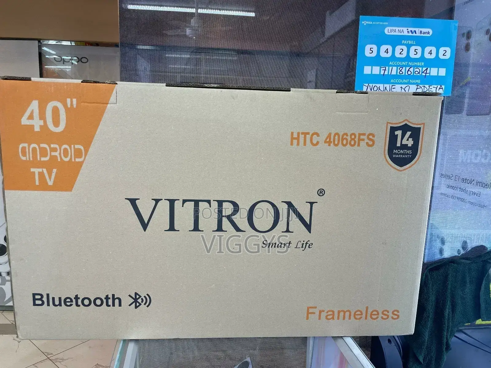 Vitron 40 Inch Smart Tv V40s/ A