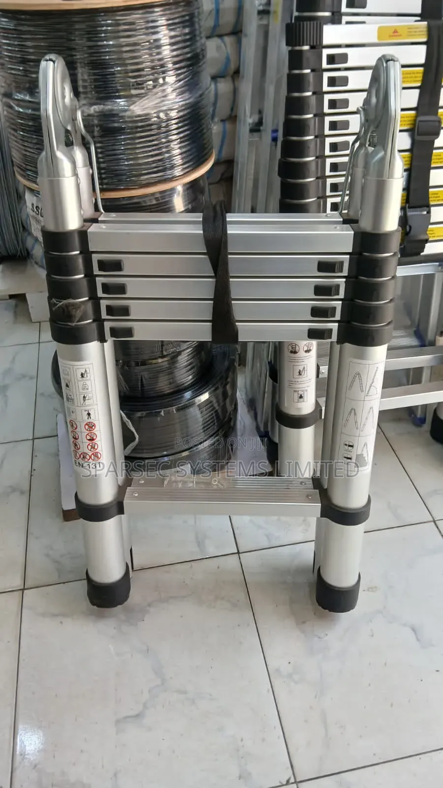 Double Telescopic Ladder 3.8 Metres