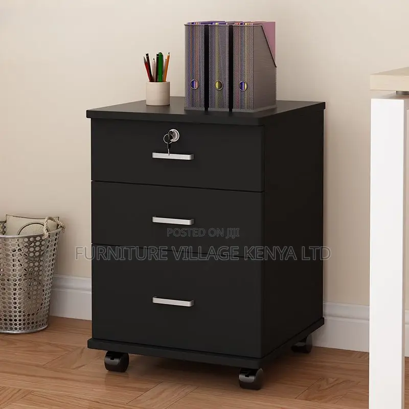 Office Cabinet -Vertical Filing Cabinet With Key Lock