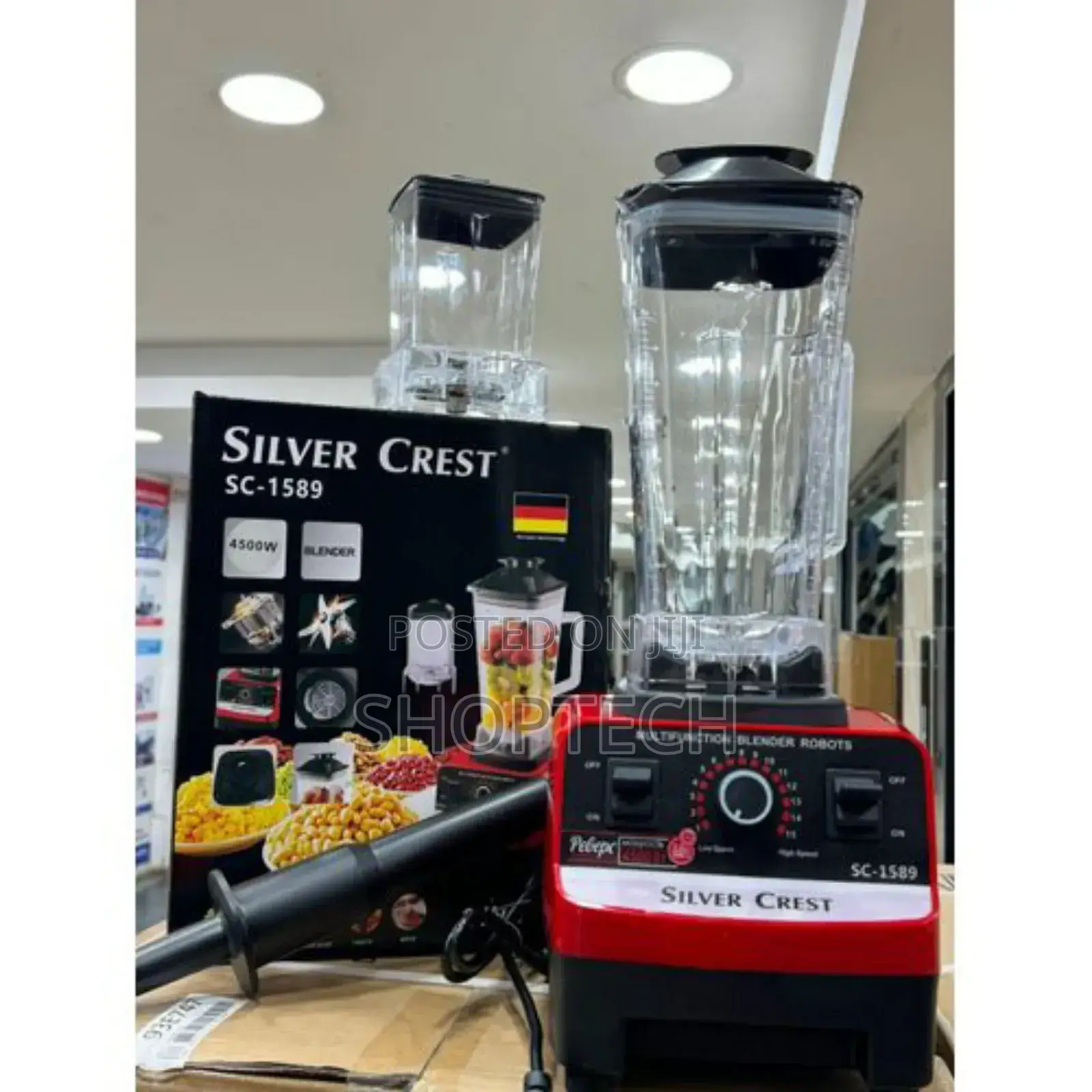 Silver Crest 5500watts Commercial Blender 2 in 1