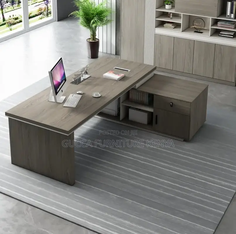 Office Desk:1.8 Meters Superior Mahogany Office Desk