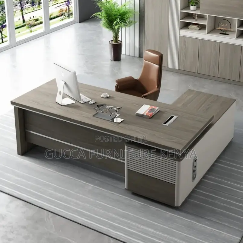 Office Desk:1.8 Meters Superior Mahogany Office Desk