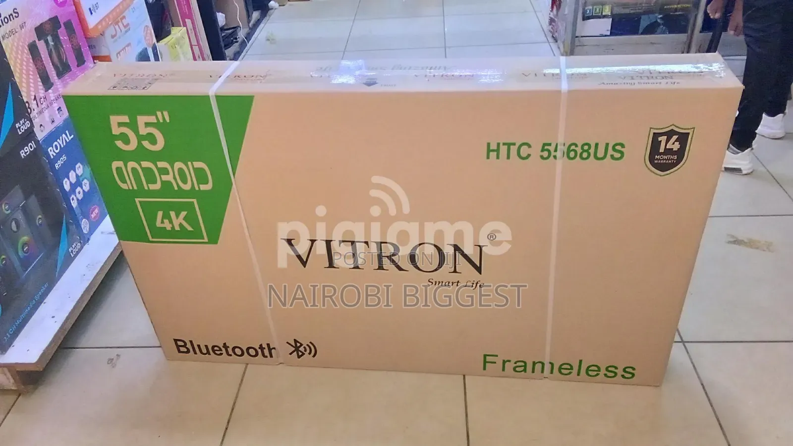 Vitron 55" Android Smart (2160) Best Television