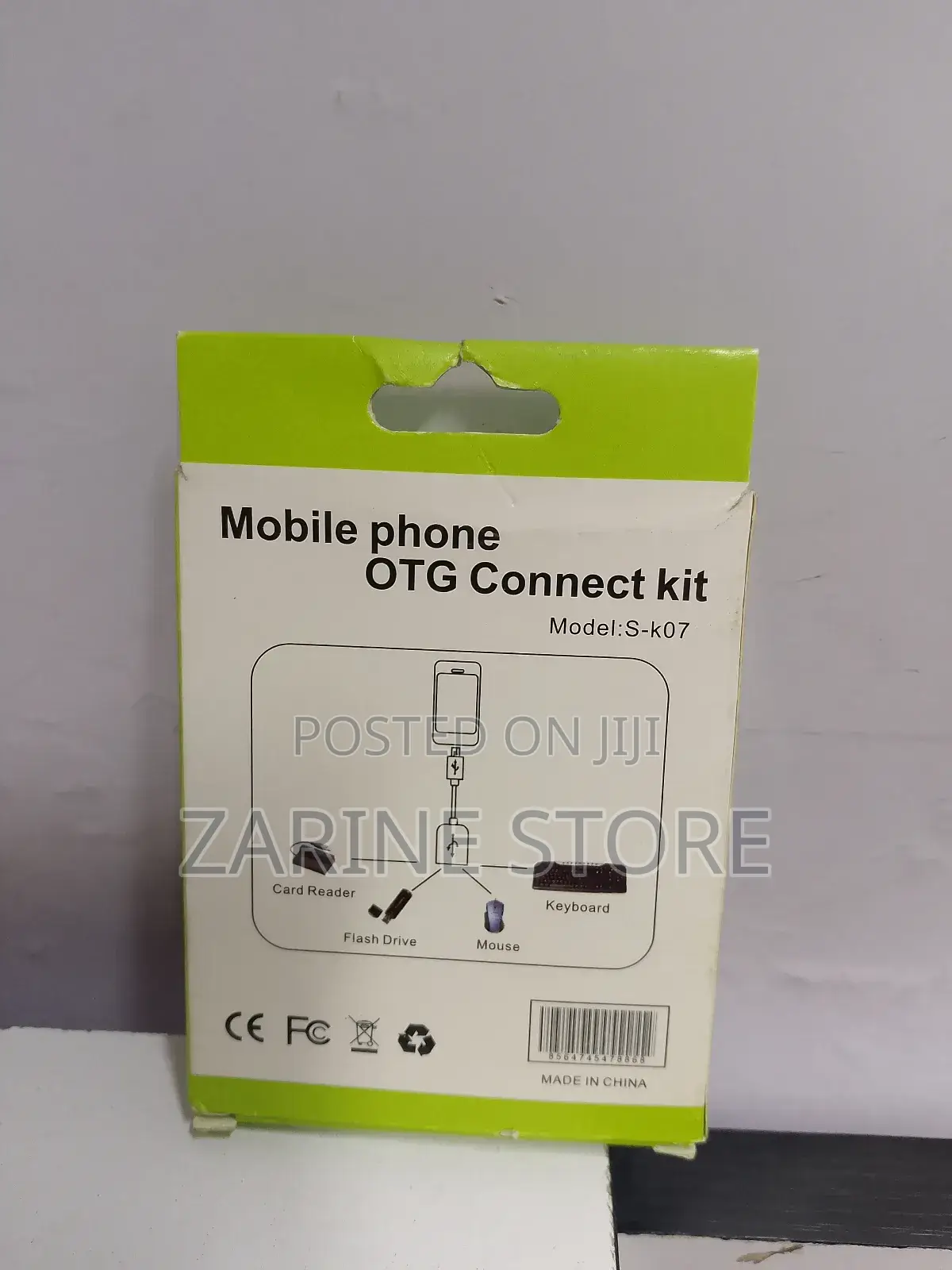 Mobile Phone OTG Connect Kit Black in Color Model S-