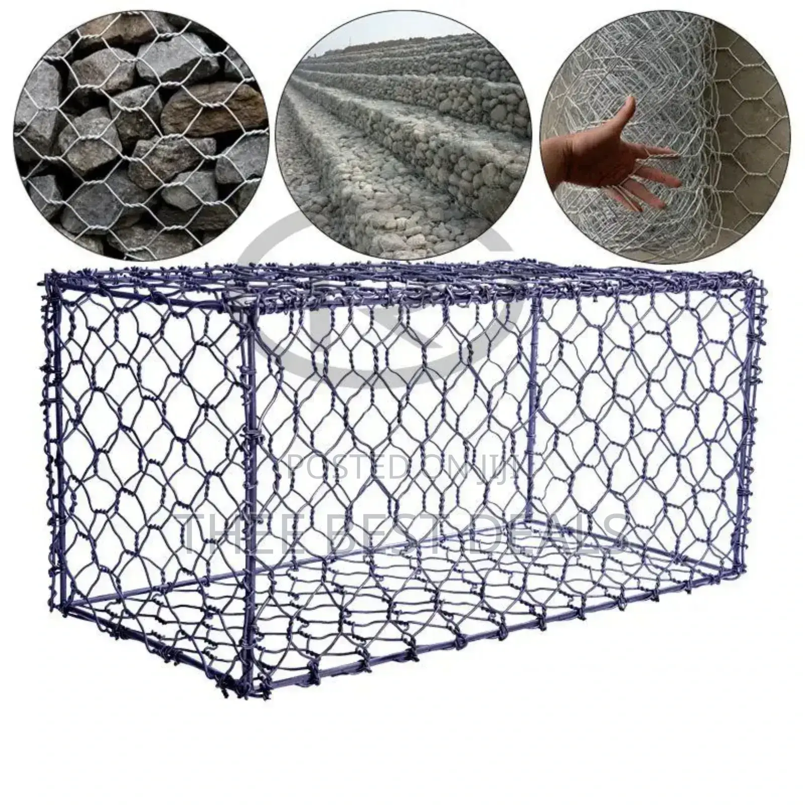 Galvanized Gabion Boxes