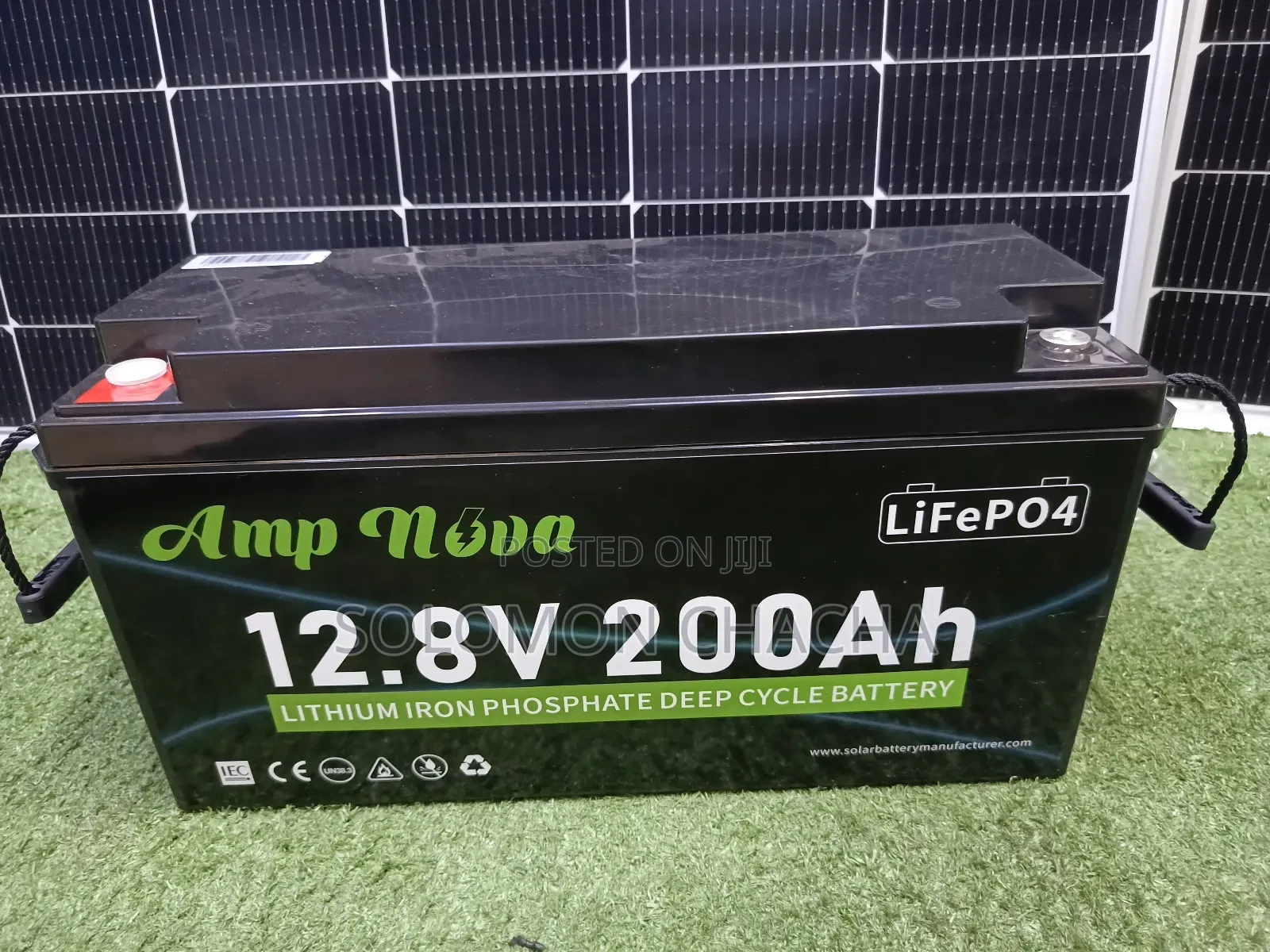 Amp Nova 12.8V 200ah Lithium Phosphate Deep Cycle Battery