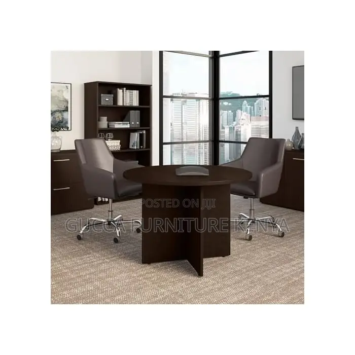 Conference Table: 4 Ft Round Mini-Conference Office Table