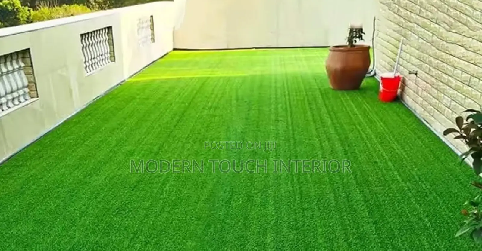 Green Grass Carpet, Artificial Balcony Outdoor