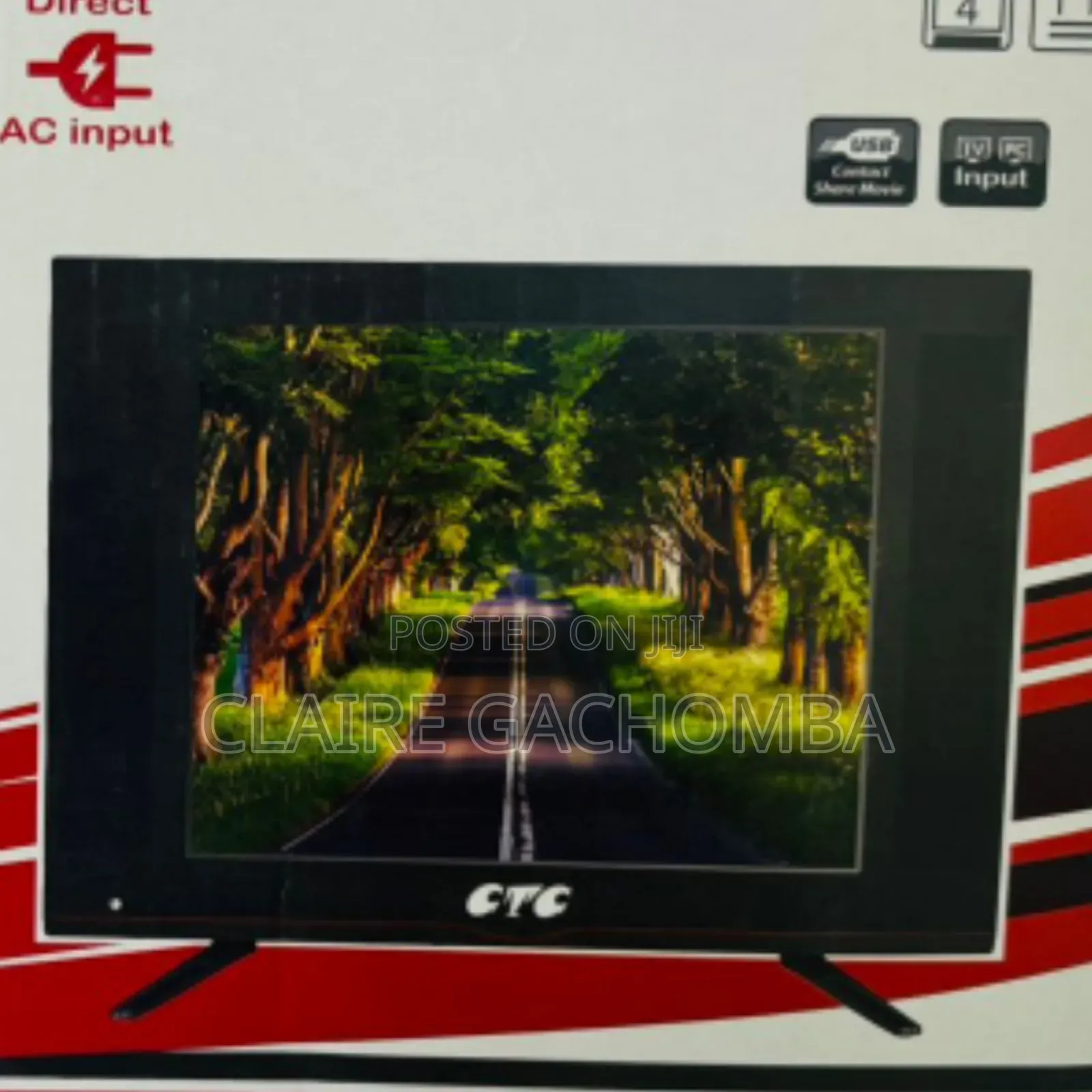 New CTC 19 Inches Digital Tv 19SP17CT2