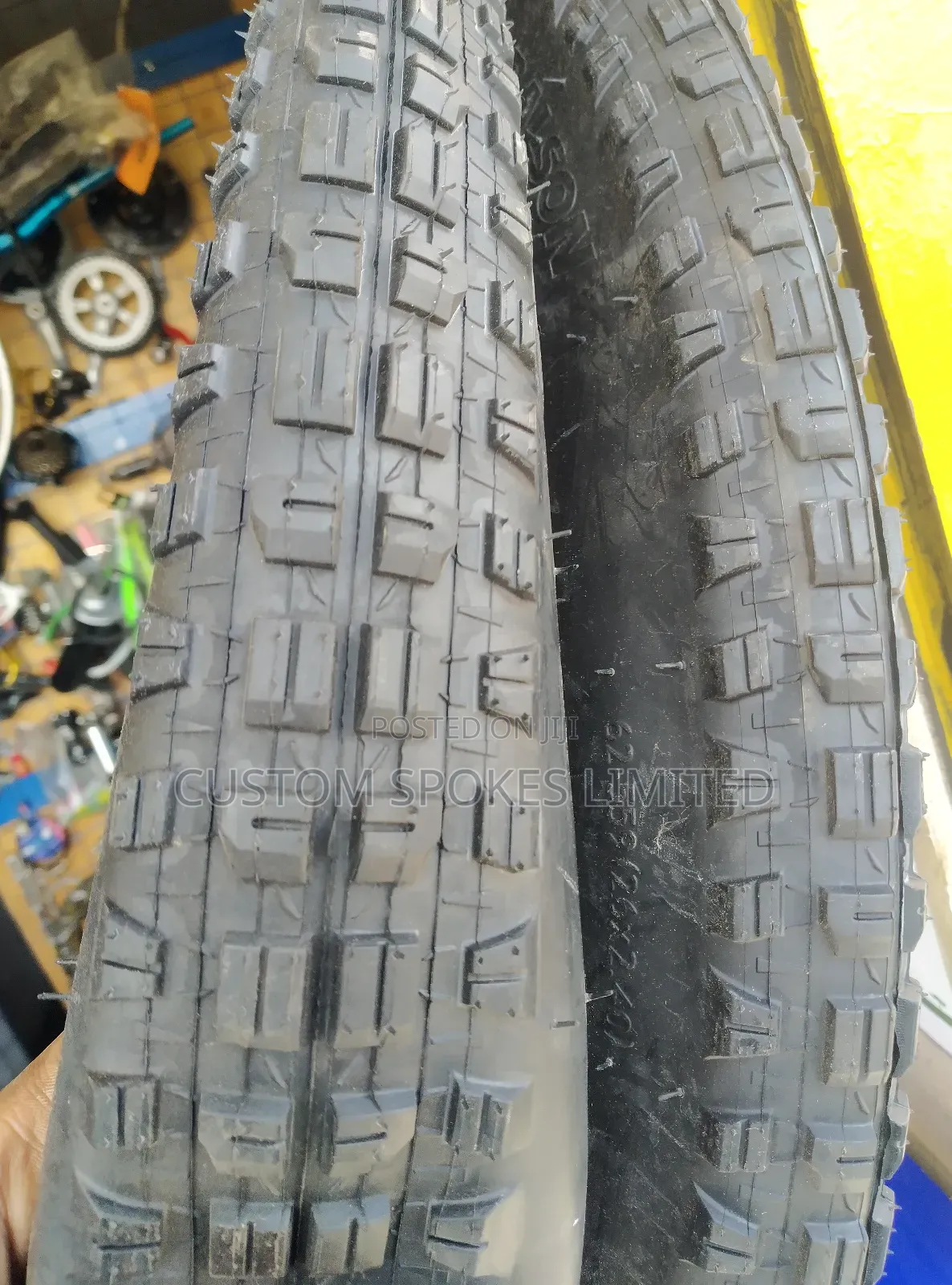 26x2.40 Durable Wide Bicycle Tyre + Tube