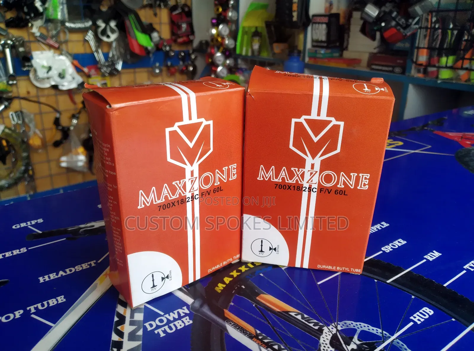 Maxzone 700x25c Quality Taiwan Tube