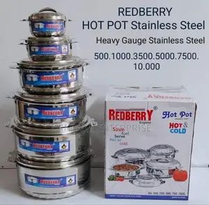 *Redberry Hotpots Set of 6