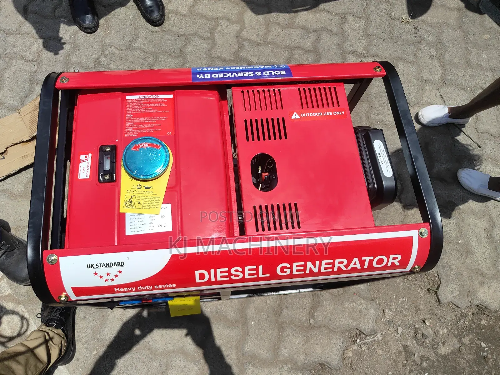 Diesel Generator 7.5kva Without ATS
