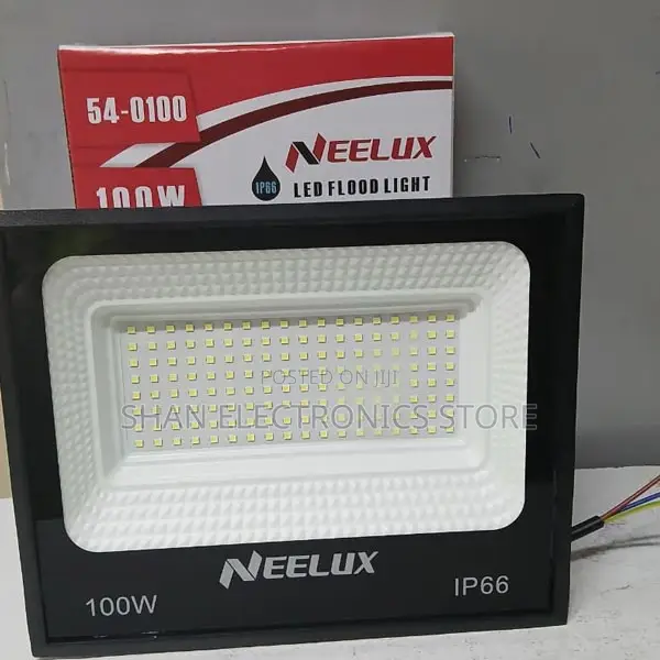 Outdoor Ac New; Neelux 100w Ac Flood Light