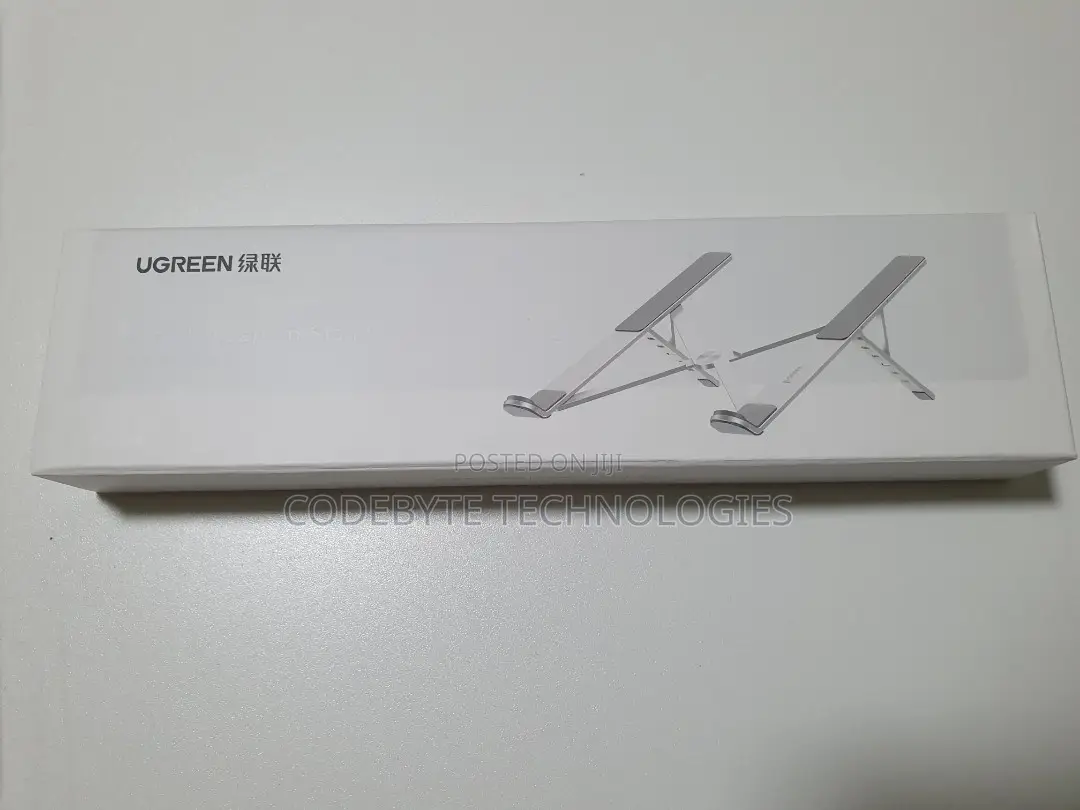 UGREEN Foldable Laptop Adjustable Stand - Silver - LP451
