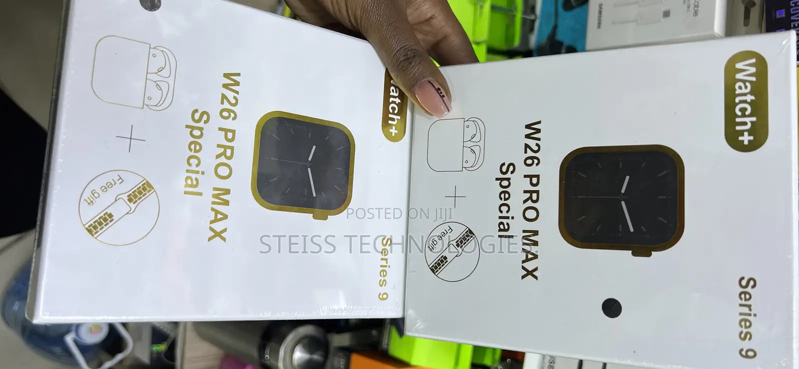 W26 Pro Max Smart Watches With Pods