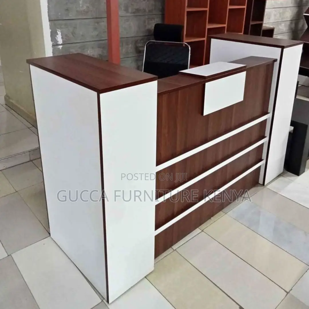 Reception Desk: 1.8 Meters Custom Design Reception Desk