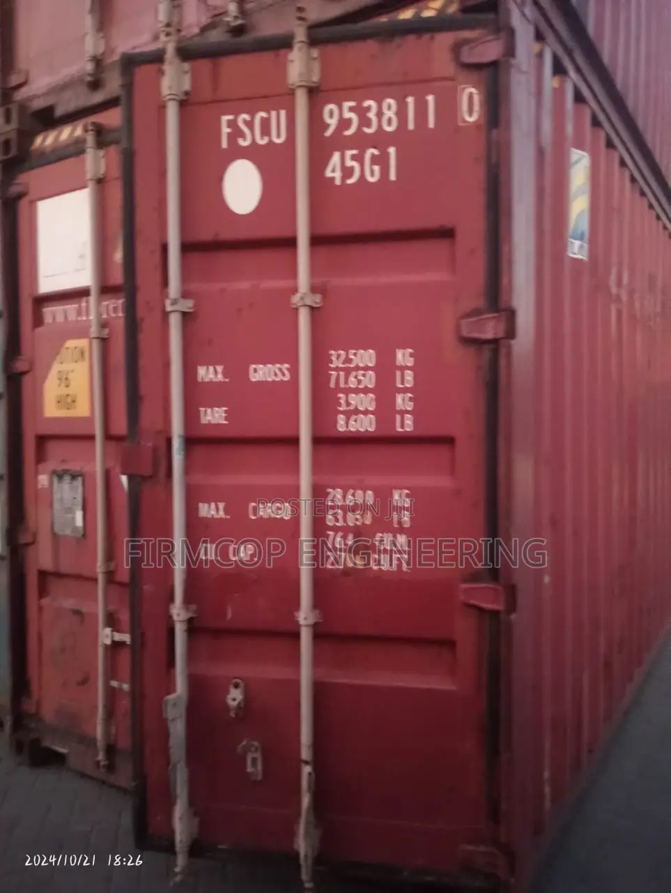 Containers for Sale in Utawala-Ready for Storage