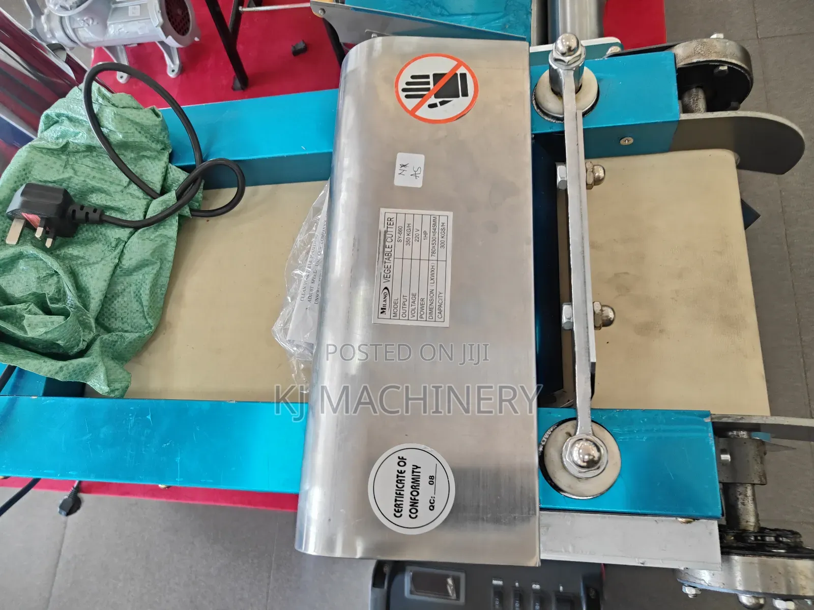 Vegetable Cutter Sy-660 Capacity 300kg/Hr.