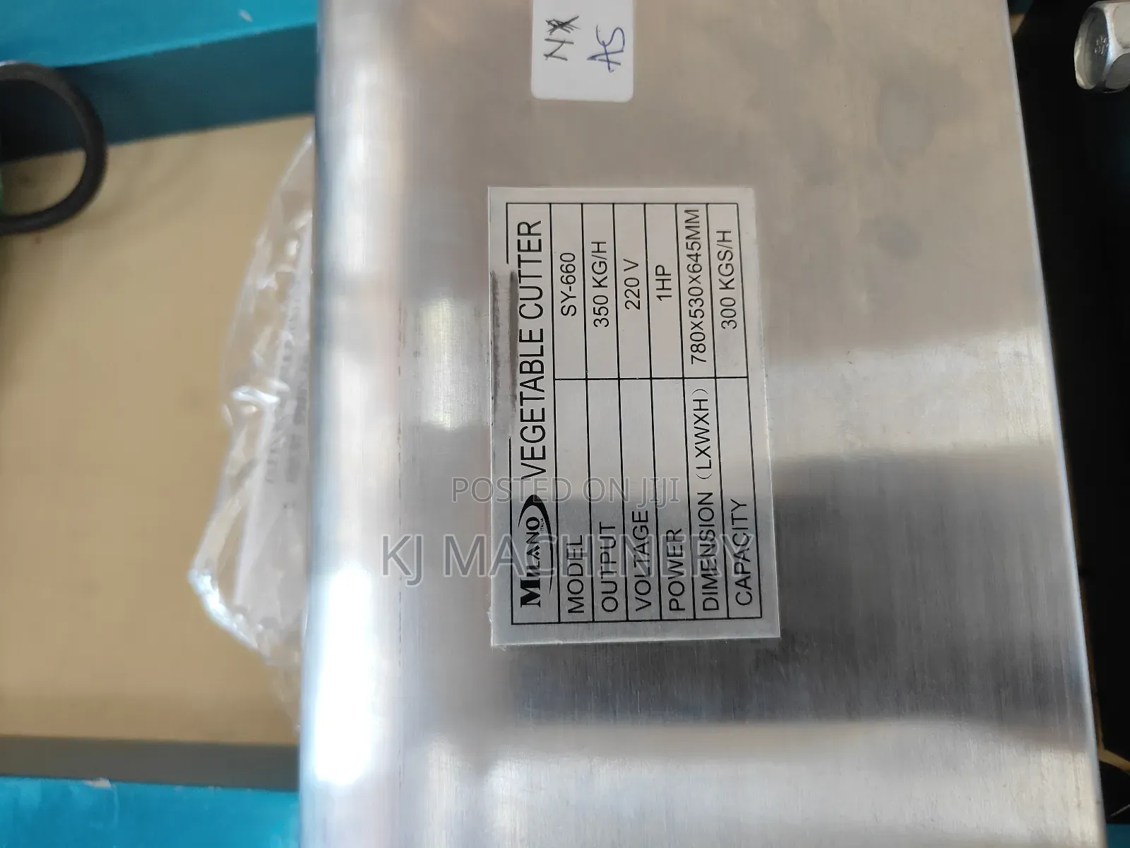 Vegetable Cutter Sy-660 Capacity 300kg/Hr.