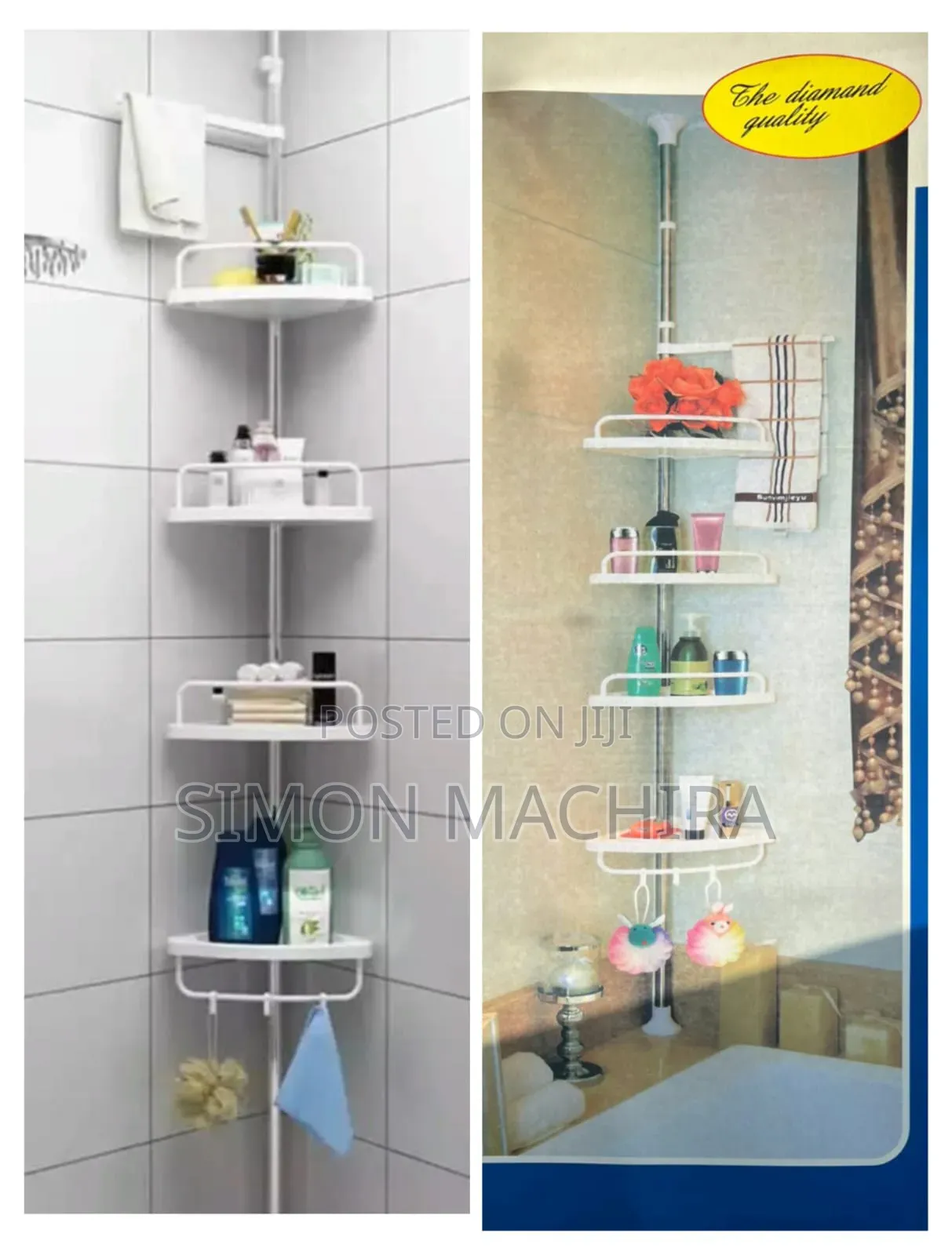 4 Tier Corner Shelf