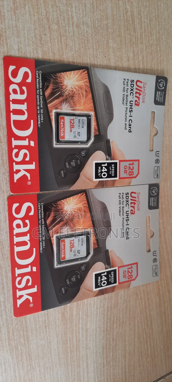 Memory Card; Ultra; Sdxc; R: 140mb/S; Class 10 Uhs U1; 128gb