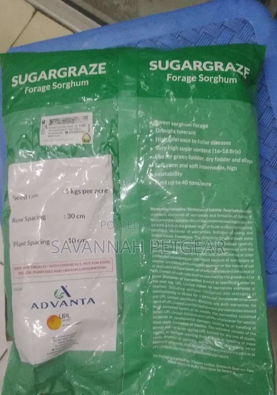 Advanta Sugargraze- Forage Sorghum 1kg