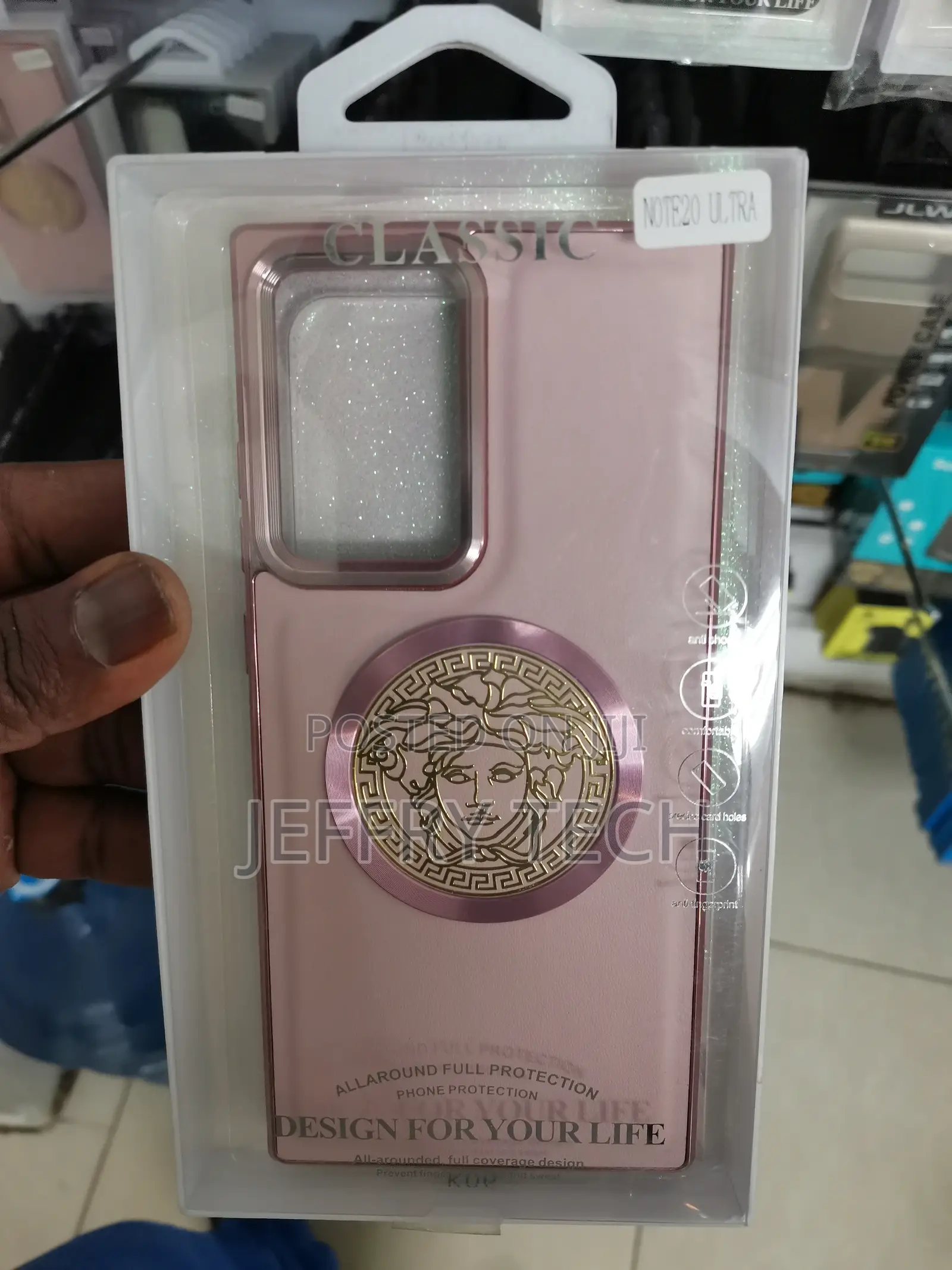 Versace Samsung Galaxy Note 20 Ultra Back Cover