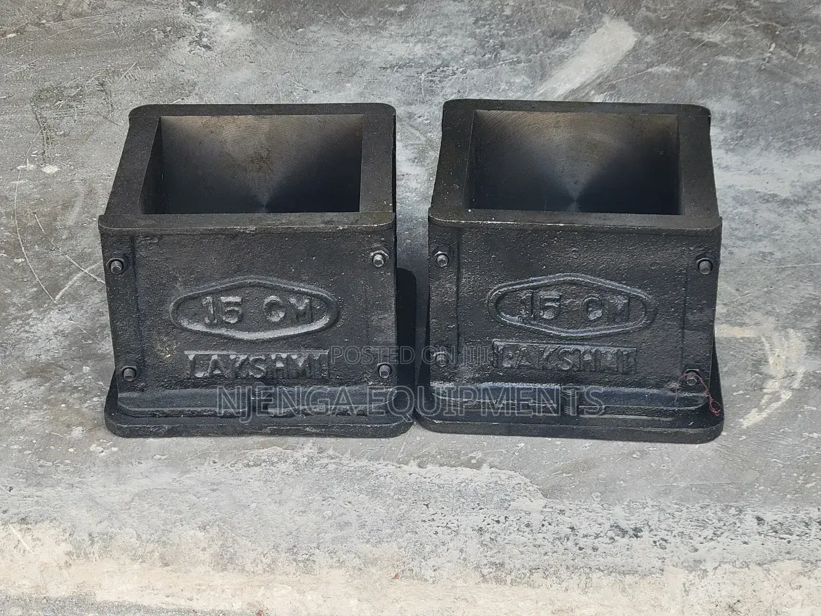 Concrete Testing Cube Moulds 15cm