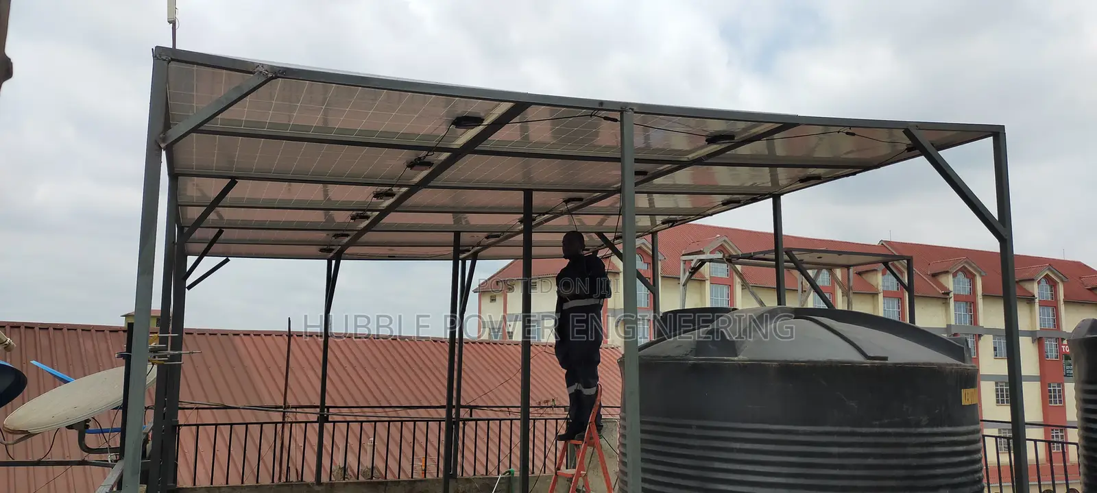 Borehole for Solar Water Pumping for Apartments Irrigation