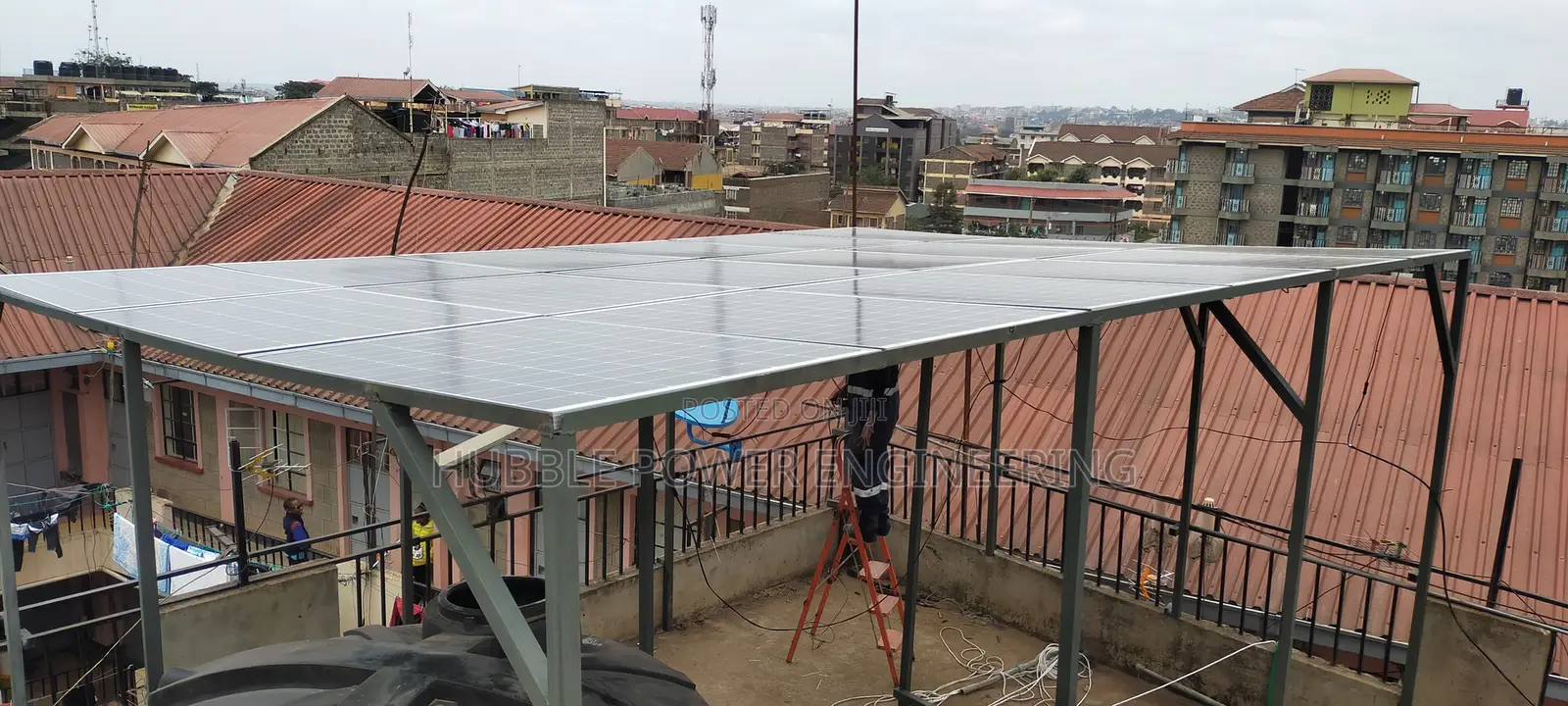 Borehole for Solar Water Pumping for Apartments Irrigation
