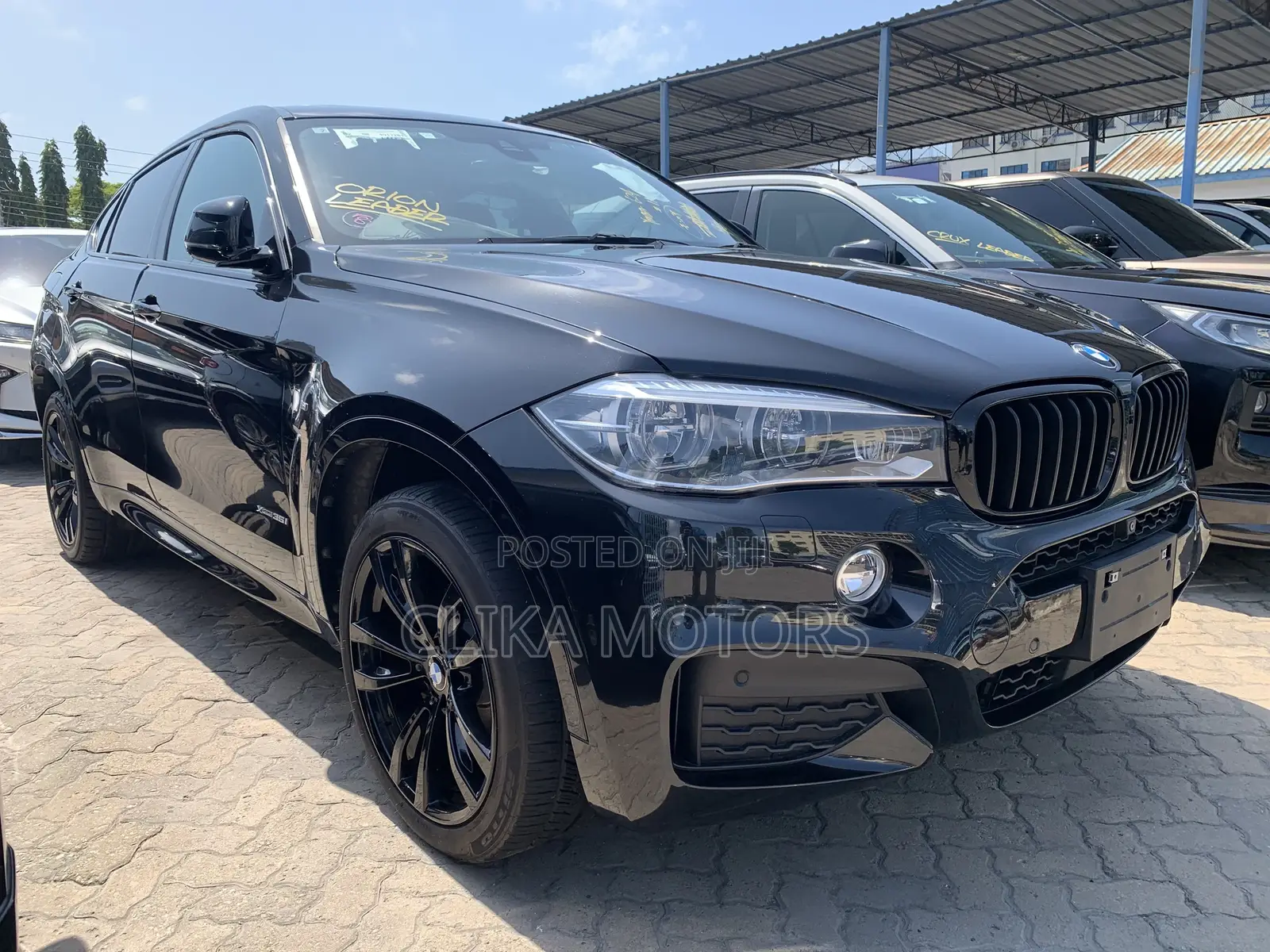 BMW X6 xDrive35i AWD 2018 Matt Black