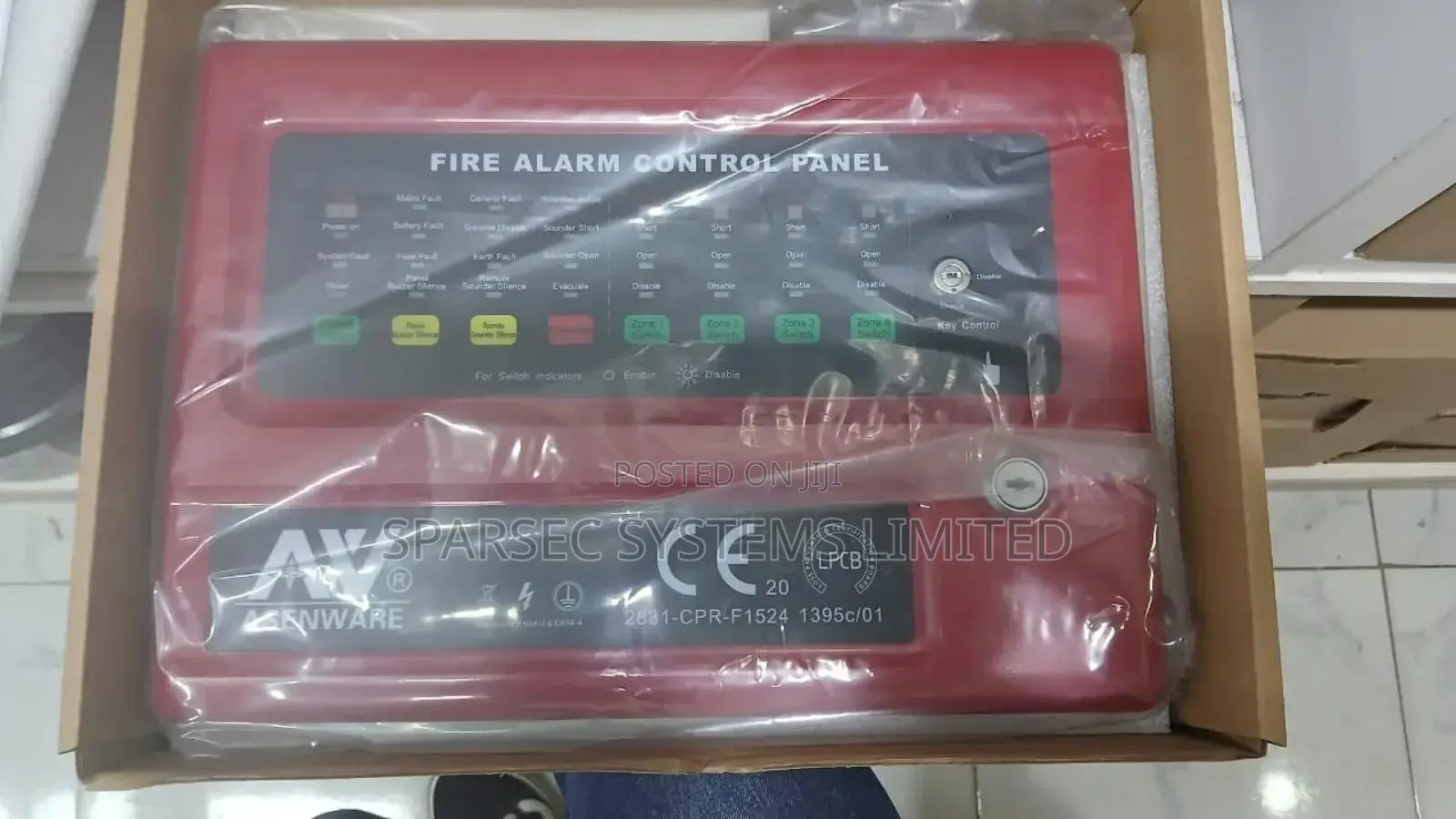 4 Zone Asenware Conventional Fire Panel