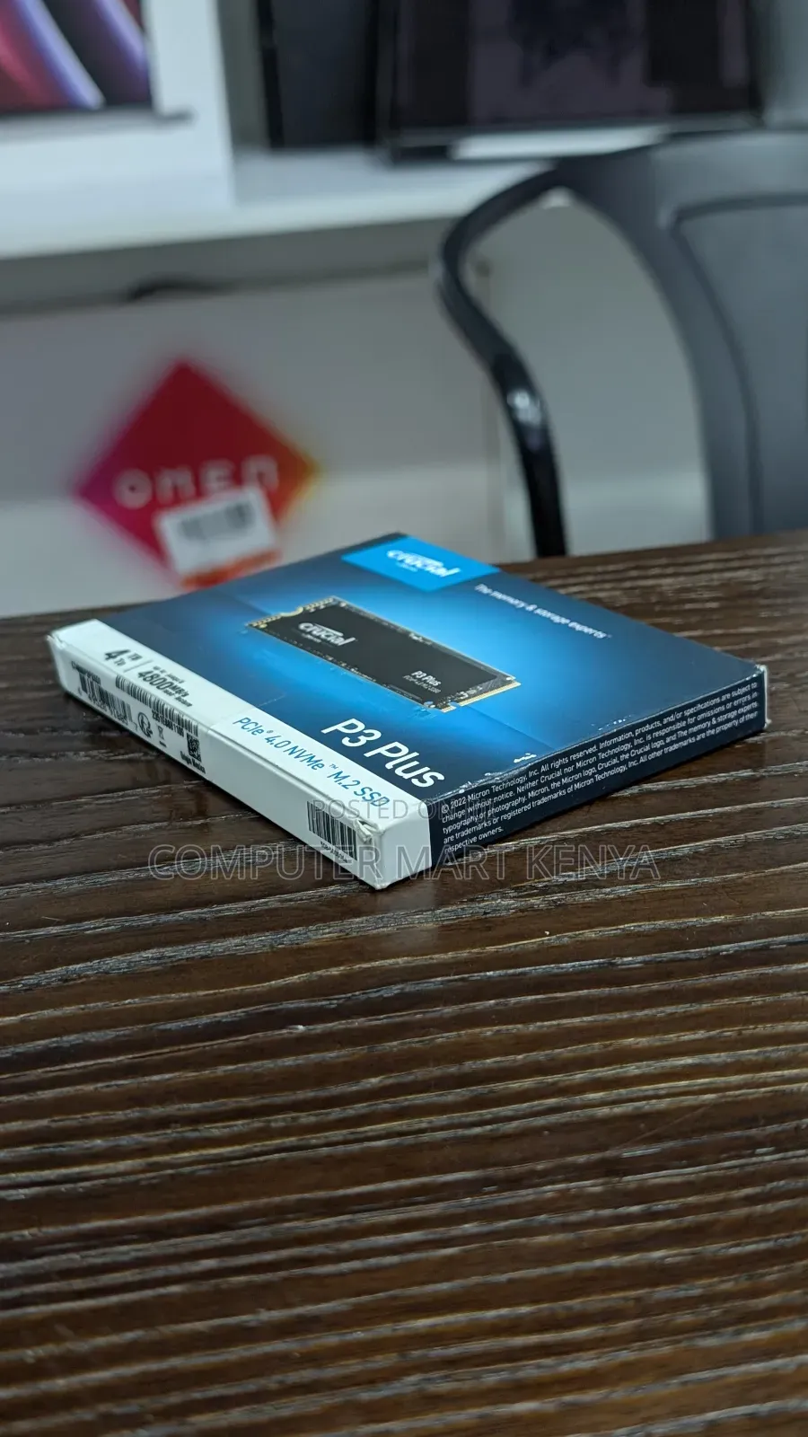 Crucial 4TB SSD Pcle 4.0 Nvmetm M.2 SSD