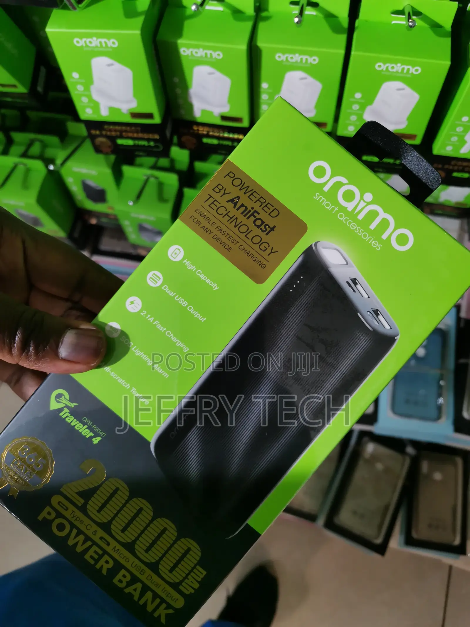 Oraimo Traveler 4 20000mah Power Bank (OPB-P204D)