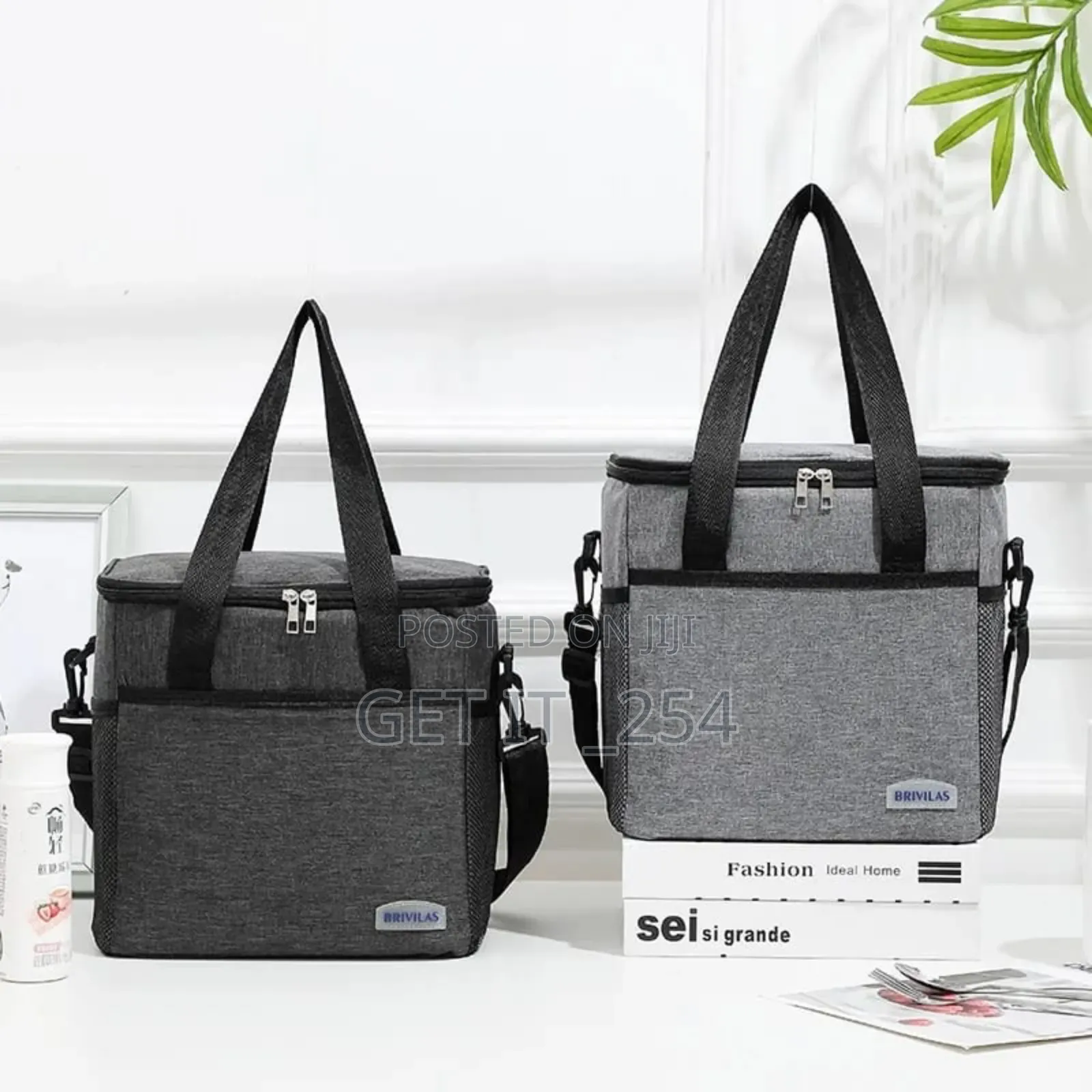  *Large Capacity Outdoor Aluminium Foil Insulated Lunch B