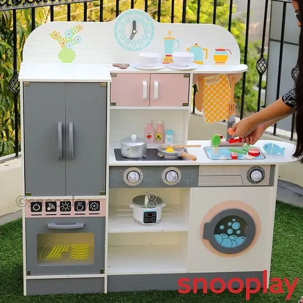 Kids' Wooden Kitchen Set – Perfect for Pretend Play