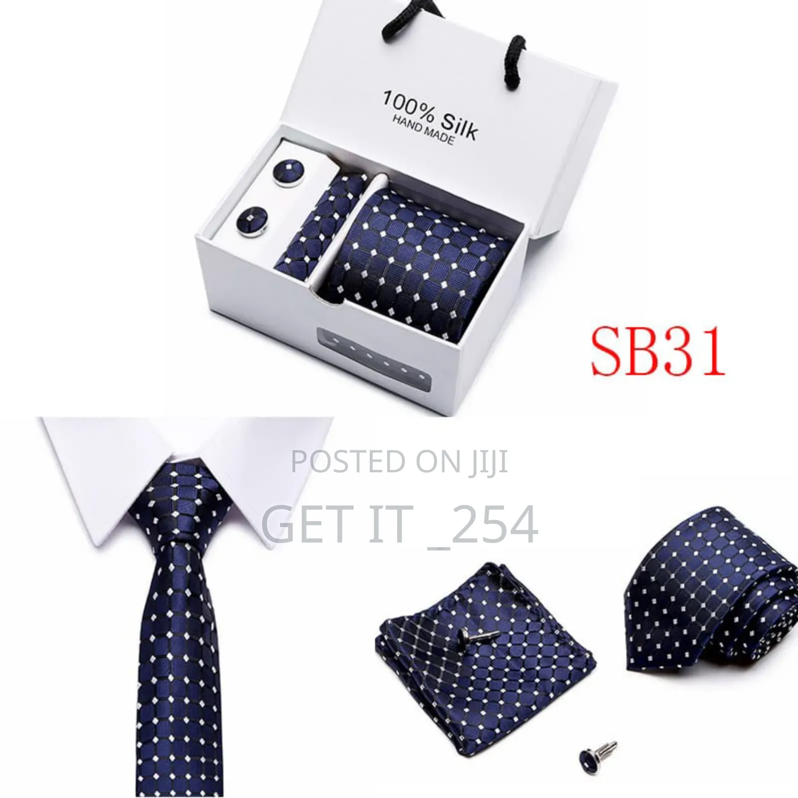  *100% Silk Tie Set*