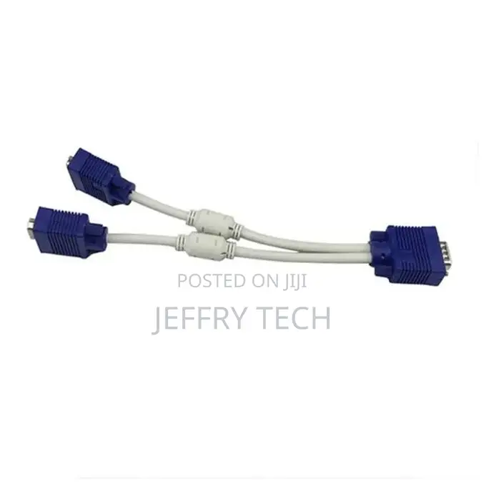 2B VGA Splitter Cable Male to Female 1 to 2 Way CV-733