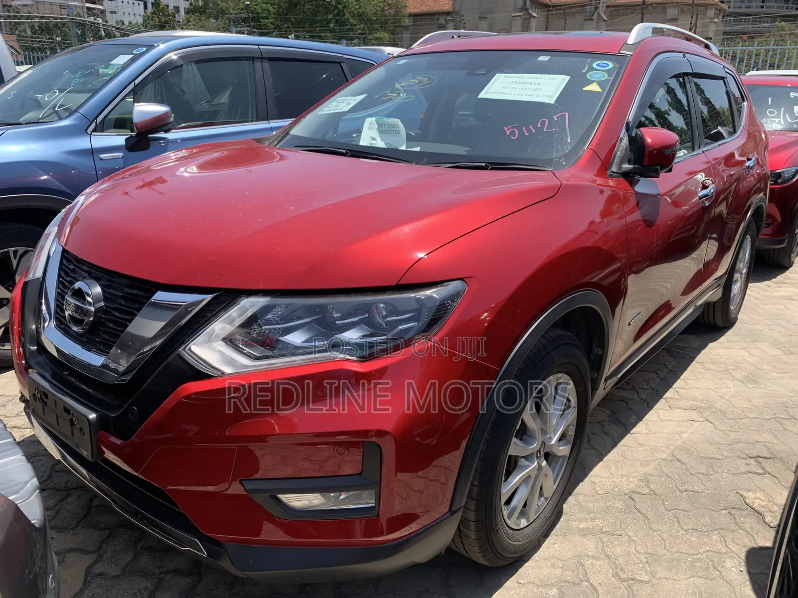 Nissan X-Trail 2.0 Hybrid FWD 2017 Burgundy